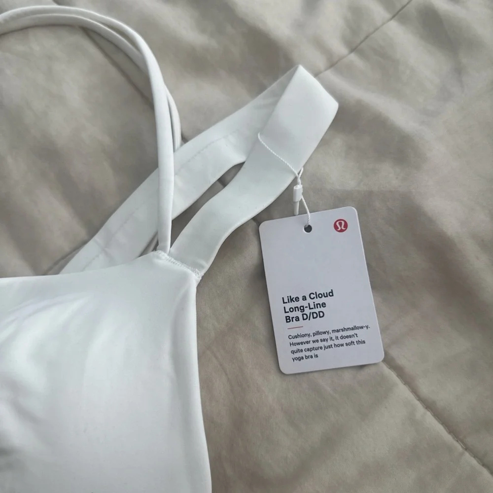 Lululemon Athletica White Sports Bra - Picture 2 of 5